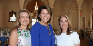 three women attend Skyland Trail Associates 2019 Luncheon