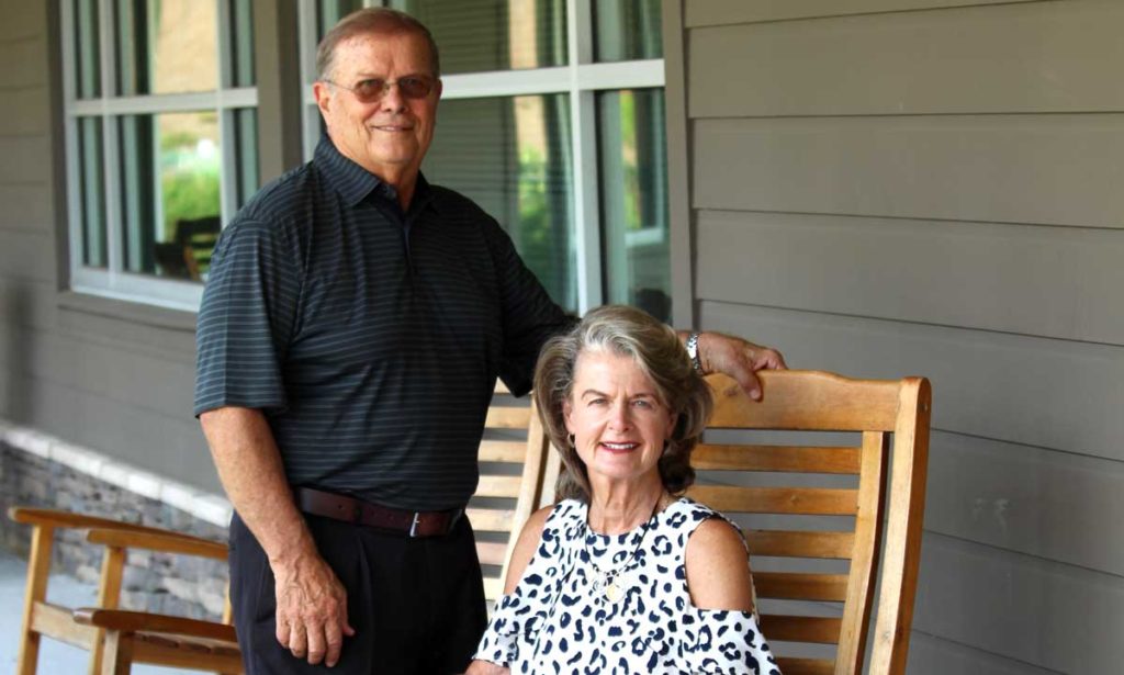 Paul and Judy Faletti, a grateful family
