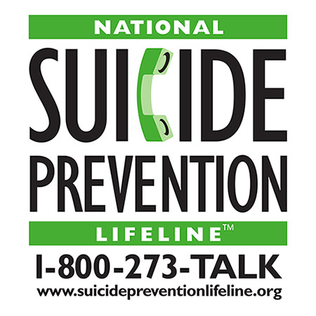 suicide prevention hotline is 1-800-273-8255