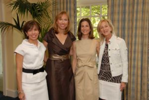 women leaders of first Skyland Trail Associates Luncheon in 2008