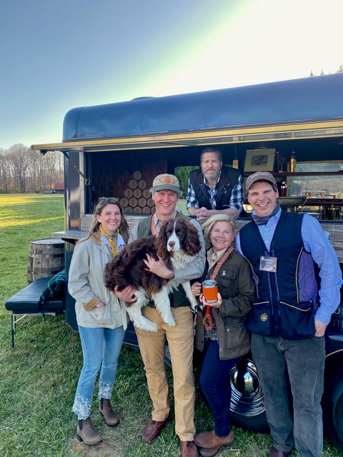 family at Atlanta Charity Clays event