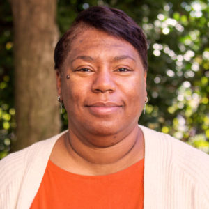 A portrait photo of Angela Satterwhite