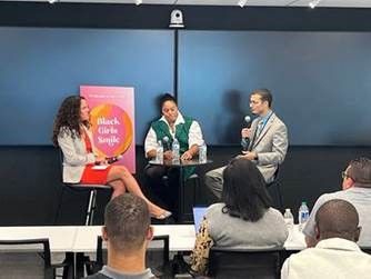 Thanks to BlackRock for including Brandon Baird, LMSW, MPH, adolescent family therapist at Skyland Trail (pictured right), in a panel discussion on teen mental health and challenges specific to communities of color.