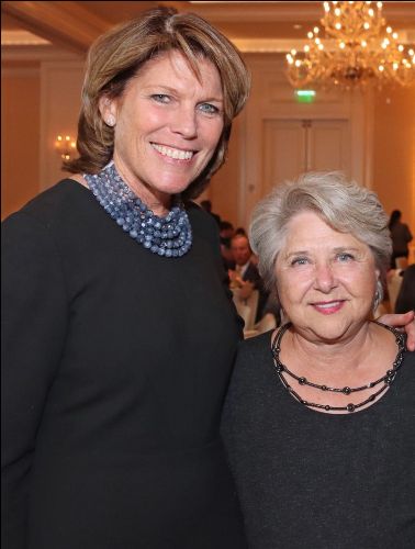 A photo of Beth Finnerty, Skyland Trail President & CEO (Left) with Beth C. Jones (right)