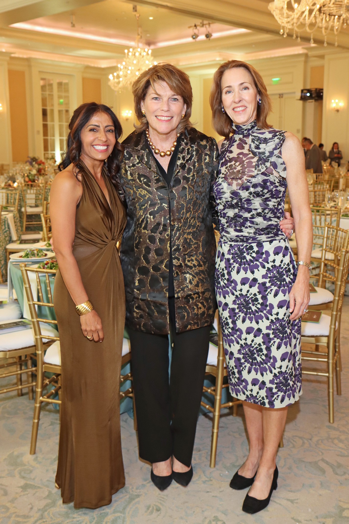 2024 Benefits of Laughter event chairs with CEO Beth Finnerty