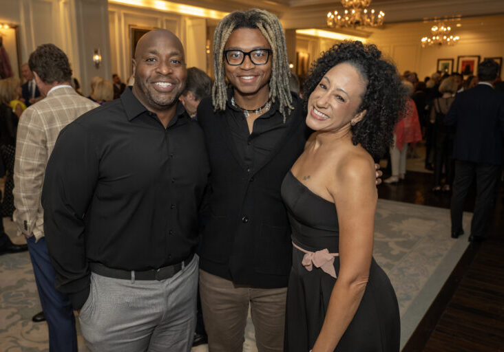 Chris, Yvonne, and Caleb